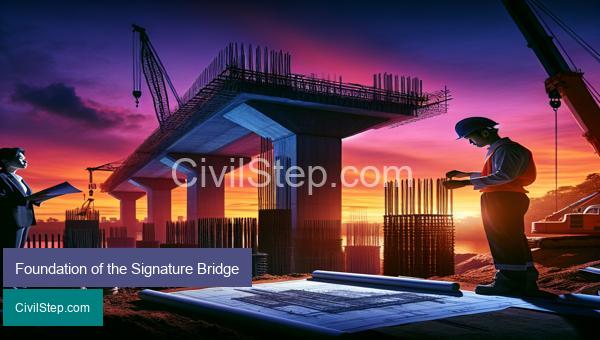 Foundation of the Signature Bridge