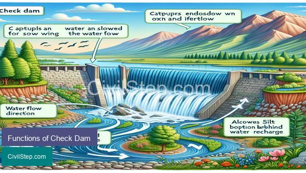 Functions of Check Dam