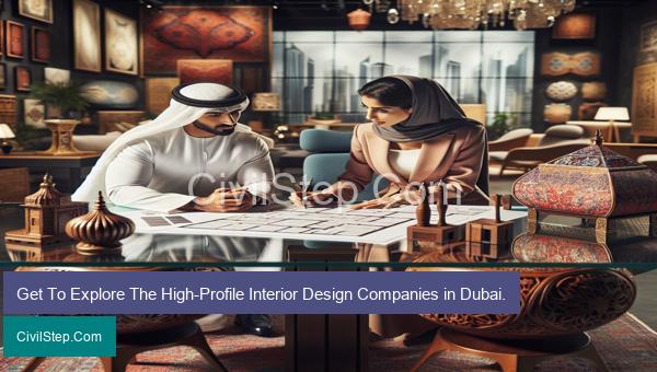 Get To Explore The High-Profile Interior Design Companies in Dubai.