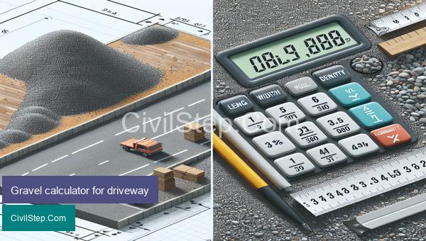 Gravel calculator for driveway