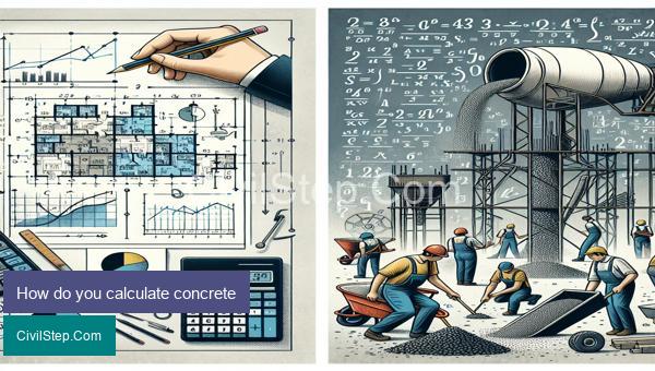 How do you calculate concrete