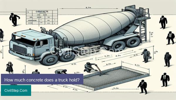 How much concrete does a truck hold?