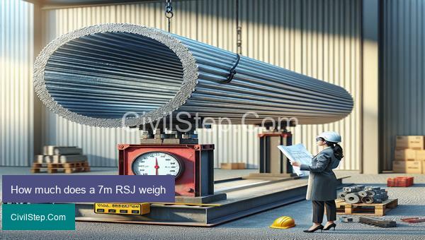 How much does a 7m RSJ weigh
