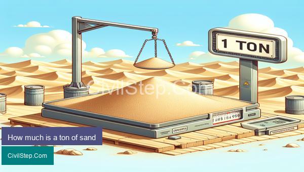 How much is a ton of sand