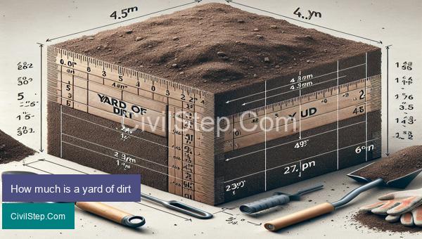 How much is a yard of dirt