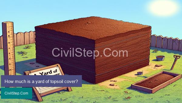 How much is a yard of topsoil cover?