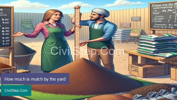 How much is mulch by the yard