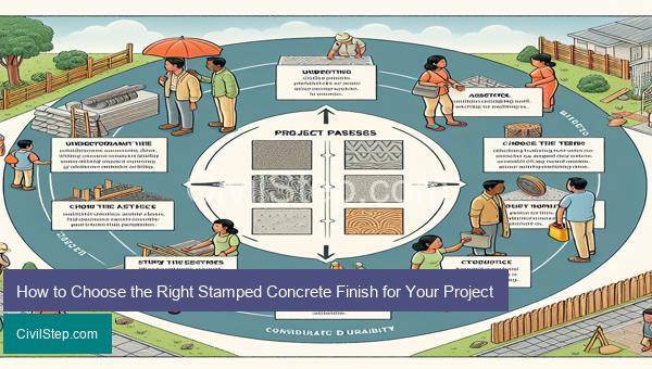 How to Choose the Right Stamped Concrete Finish for Your Project