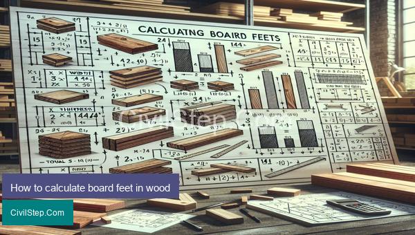 How to calculate board feet in wood