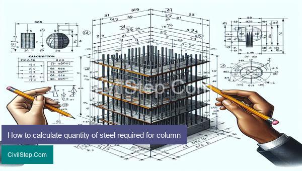 How to calculate quantity of steel required for column