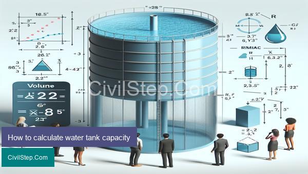 How to calculate water tank capacity