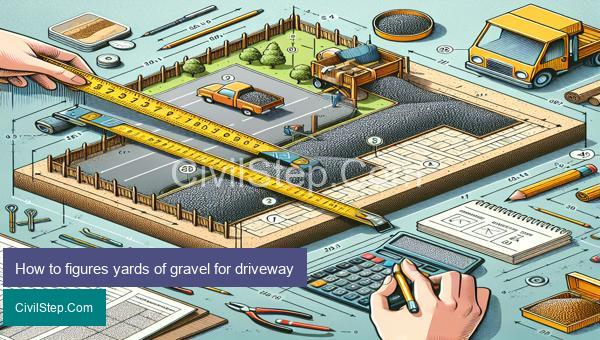 How to figures yards of gravel for driveway