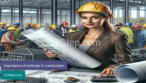 Importance of estimate in construction