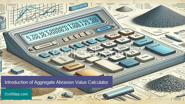 Introduction of Aggregate Abrasion Value Calculator
