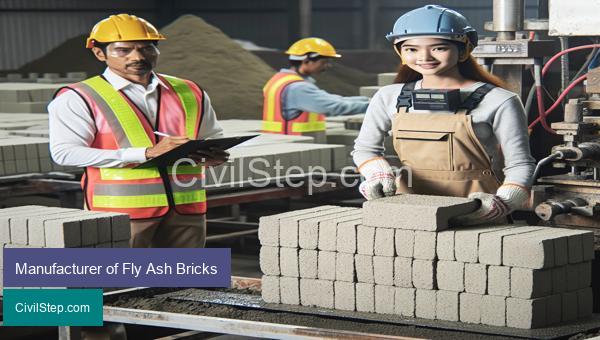 Manufacturer of Fly Ash Bricks