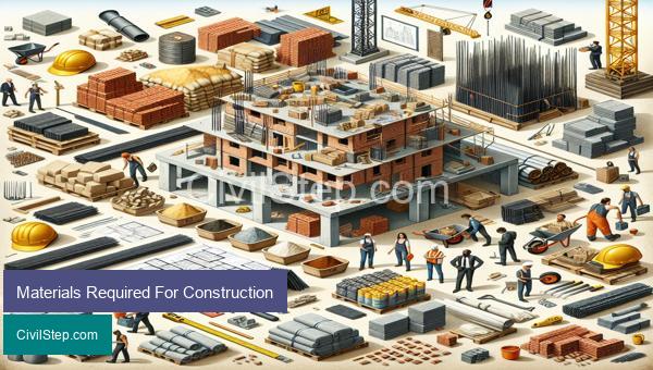 Materials Required For Construction