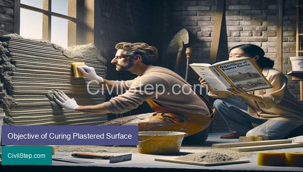 Objective of Curing Plastered Surface