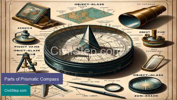 Parts of Prismatic Compass