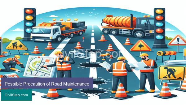 Possible Precaution of Road Maintenance
