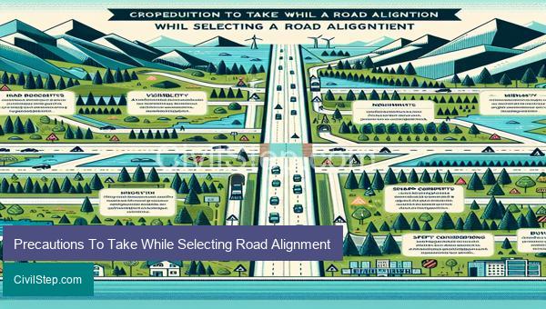 Precautions To Take While Selecting Road Alignment