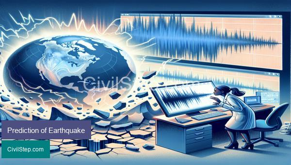 Prediction of Earthquake