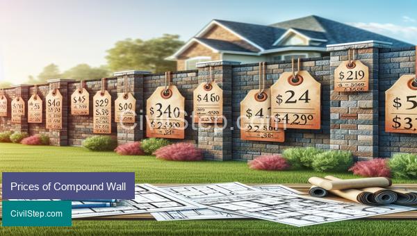 Prices of Compound Wall