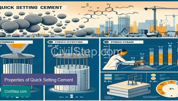 Properties of Quick Setting Cement