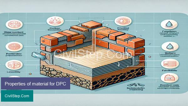 Properties of material for DPC