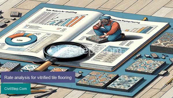 Rate analysis for vitrified tile flooring