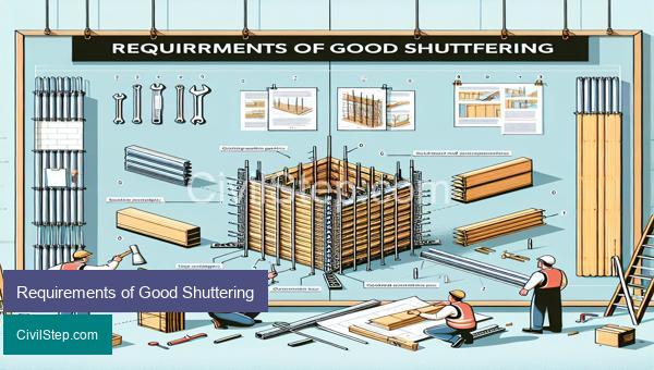 Requirements of Good Shuttering