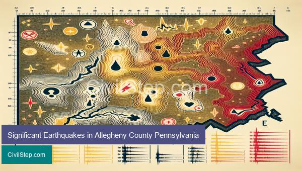 Significant Earthquakes in Allegheny County Pennsylvania