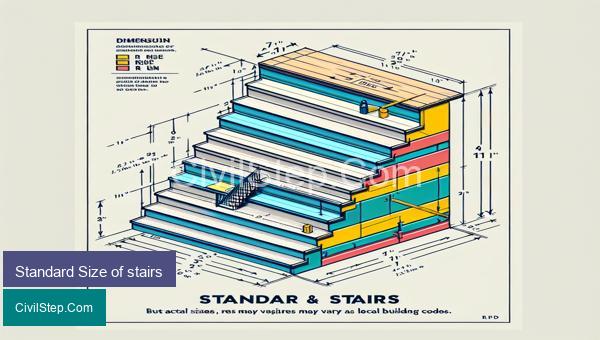 Standard Size of stairs