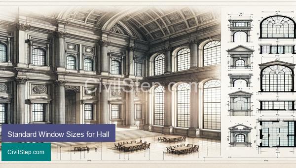 Standard Window Sizes for Hall
