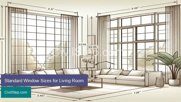 Standard Window Sizes for Living Room