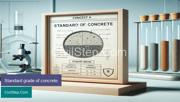 Standard grade of concrete