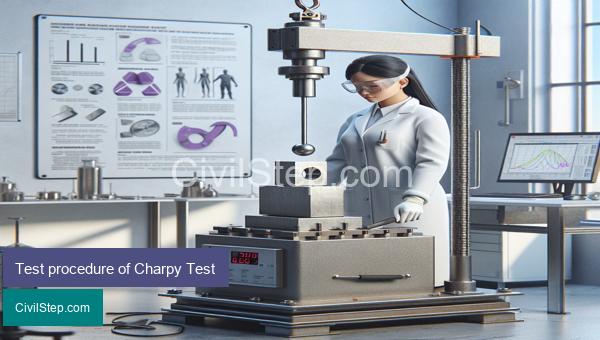Test procedure of Charpy Test
