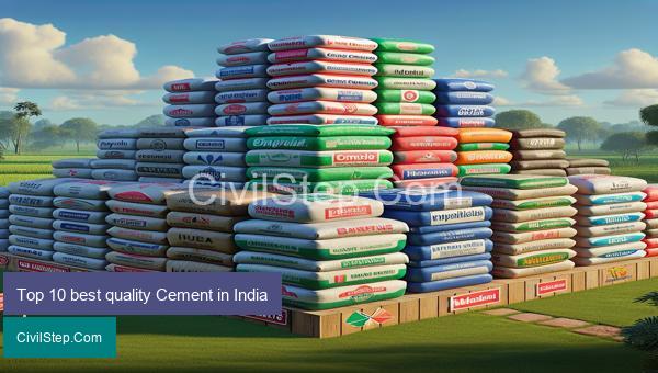 Top 10 best quality Cement in India