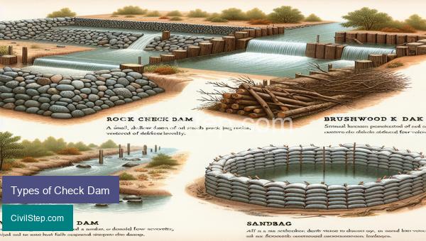 Types of Check Dam