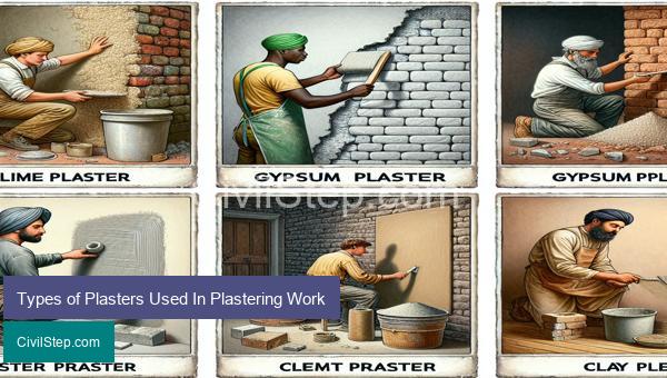 Types of Plasters Used In Plastering Work