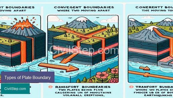 Types of Plate Boundary