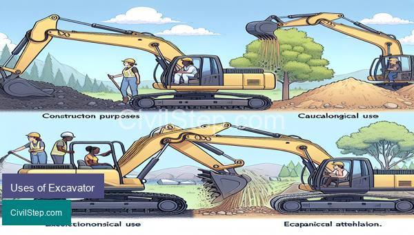 Uses of Excavator