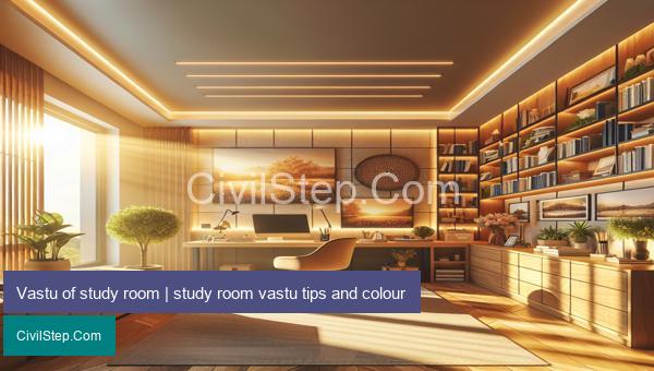 Vastu of study room | study room vastu tips and colour