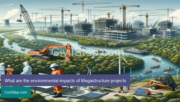 What are the environmental impacts of Megastructure projects