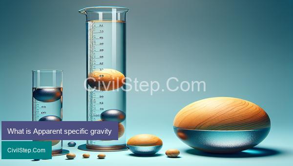 What is Apparent specific gravity