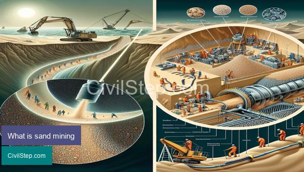 What is sand mining