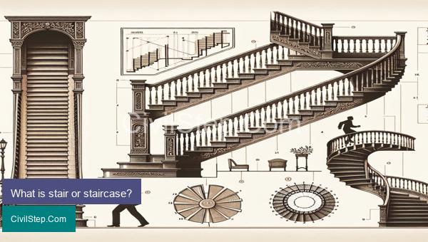 What is stair or staircase?