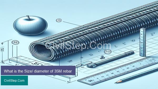 What is the Size/ diameter of 35M rebar