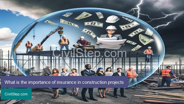 What is the importance of insurance in construction projects