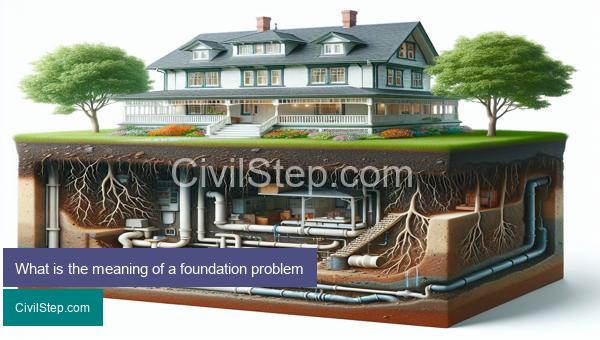 What is the meaning of a foundation problem
