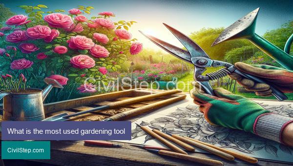 What is the most used gardening tool